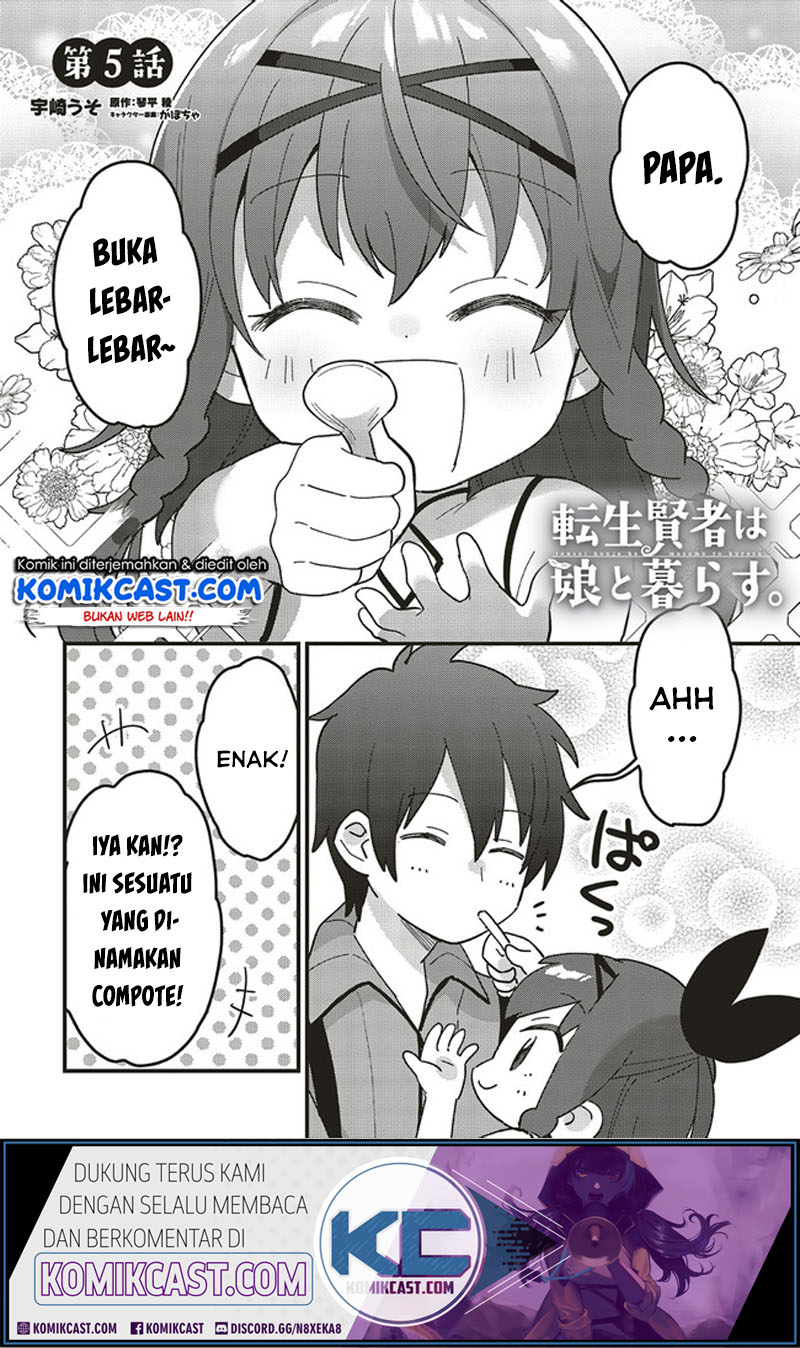 Tensei Kenja wa Musume to Kurasu Chapter 05.1 Gambar 2